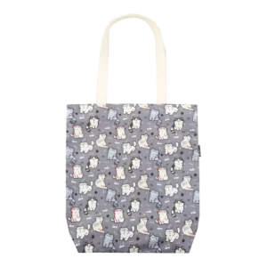Tas Tote Bag Kanvas Tote-41 Cat Abu