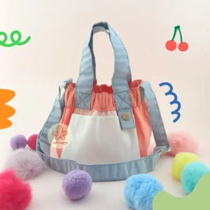 mini dumpling bag veloz peach
