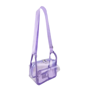 Molish Sling Bag Mika PVC Neon Ungu (4)