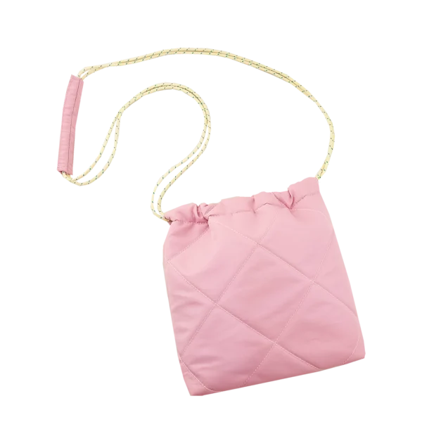 Sling Bag Dumpling Puffy haerin Pink (1)