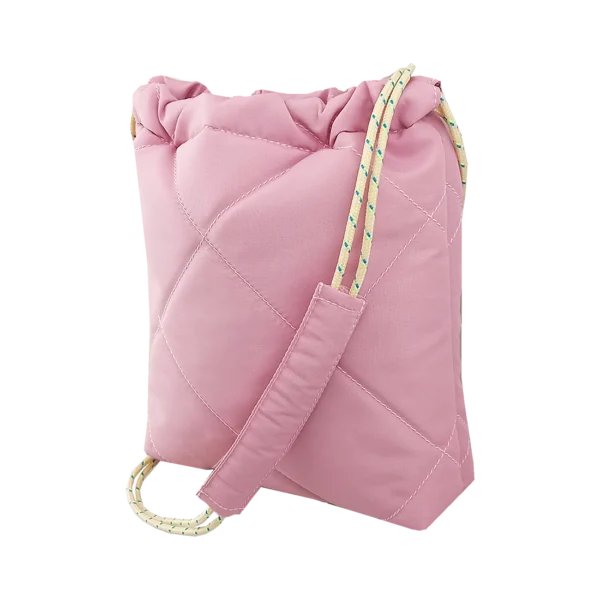 Sling Bag Dumpling Puffy haerin Pink (3)