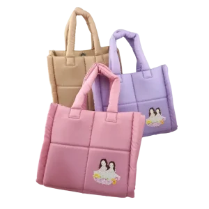 puffy bag custom - ponpon goodies