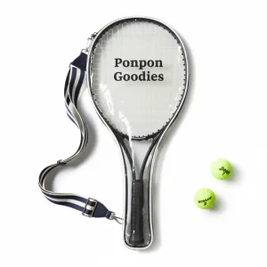 Tas Padel Mika PVC Ponpon Goodies (4)